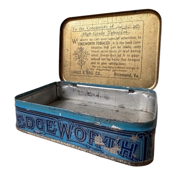 Blue Edgeworth Extra High Grade Tin Stash Box - Picture 2 of 6